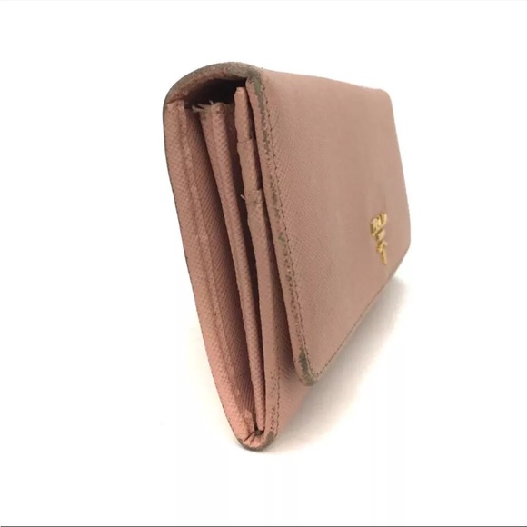 PRADA Saffiano Leather Long Bifold Wallet - Picture 2 of 8